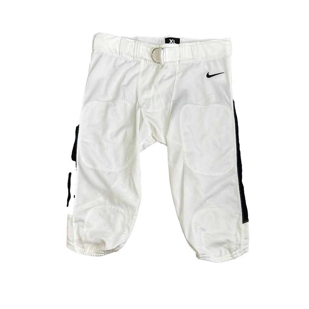 Nike Mens Football Tights Pants Size XL White Black W/O Knee Pads NWT